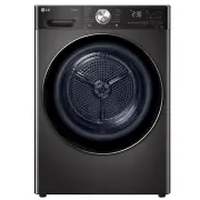 LG 10kg Series 10 Heat Pump Dryer with Inverter Control Black Steel DVH10-10B