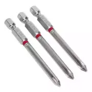 Sealey AK210510 75mm Phillips No 1 Colour Coded Tool Bit x3
