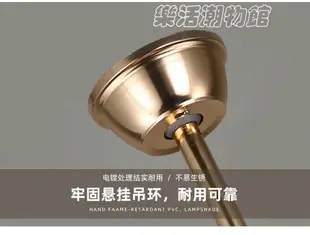 led水晶吊燈風扇燈隱形工業風吊扇燈臥室創意吸頂電風扇家用110V