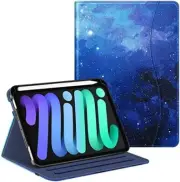Blossom Multi-Angle Folio Case for iPad Mini 7 & 6 with Pencil Holder