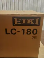 New EIKI Portable LCD Projector Model LC-180 MSRP $2,495 (USD)