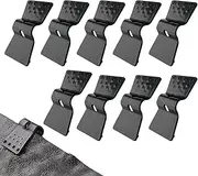 Sunshade Net Clip, Shade Cloth, Heavy Duty Locking Handle - Butterfly Shaped Sunshade Tarpaulin Grippers for Greenhouses, 10 Pieces Fabric Clips and Mesh Accessories for Greenhouse, Outdoor
