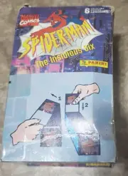 Marvel Comics 1996. Spiderman The Insidious Six. 100 Packs. 6 Stickers Per Pac