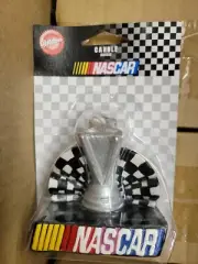 NASCAR Wilton Cake Topper Candle Checkered Flags & Trophy