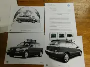 1997 VOLSKWAGEN GOLF K2 PRESS RELEASE PACKET KIT BROCHURE W PHOTOS SLIDES
