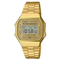 在飛比找蝦皮商城優惠-【CASIO】A168WG-9W 復古造型金錶/經典百搭/男