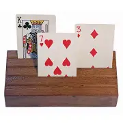 WE Games Card Claw - Wooden Card Holder