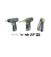 PE Genesis 8-Volt Li-Ion 3-Piece Cordless Tool Kit w Screwdriver, Soldering Iron