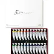 Shinhan SWC Premium Professional Watercolor 15ml 24 Color Set