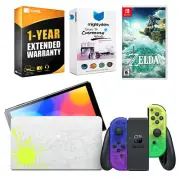 Nintendo Switch OLED Splatoon 3 Edition + Legend of Zelda: Tears of the Kingdom
