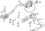 Genuine Nissan Handle Outside 826D2-7LF0B