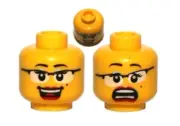 LEGO® 1X Head For Space Alien Conquest Reporter Minifigure 7065