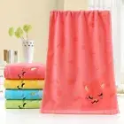 Cotton Fiber Soft Face Towel Bath Towel Animal Pattern Soft Towel Bath Towel !