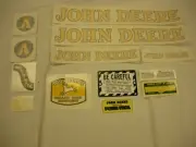 Decal Set fits John Deere A Styled Tractor 1947 - 1952 - VINYL FREE SHIPPING