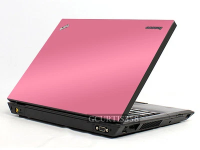 PINK Vinyl Lid Skin Cover Decal fits IBM Lenovo Thinkpad T450 Laptop
