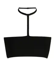 strap-up top S Black