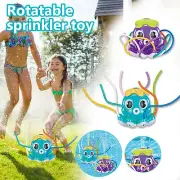 Water Sprinkler Octopus Spray Sprinkler With WiggleTubes Kid Sprinkler Water Toy