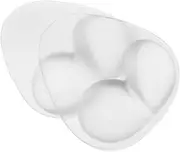 [COMPUKAS] Bathing Suit Insert Silicone Bra Pads for Women Breasts Enhancer Yoga Bra Pad Full Coverage Comfortable Discreet