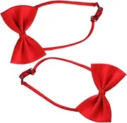 [VALICLUD] 2pcs Pre Tied Bow Ties for Men Elegant Polyester Bow Tie for Weddings and Formal Occasions for Bachelor Gowns Minimalist Design for Seamless Integration and Enhanced Appearance