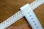Torchon Edge Lace - NATURAL - 18-19mm wide - 4 Metre Length Birch K10218 CLUNY