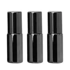 3pcs Professional Glass Perfume Roller Bottle Portable Essential Oil Roll On DY9