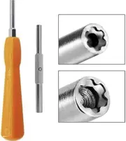 4.5mm Screwdriver Security Bit for SNES N64 GameCube Consoles Genesis Master Sys