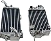 Engine Radiator Fit for Kawasaki KLX650 KLX 650 Cooler Cooling Coolant 1993 1994 1995 1996 GPI Aluminum Radiator Radiator Grille