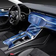 Car Navigation GPS Screen Protector Invisible Transparent Film TPU Interior Film，For Audi S7 RS7 2020-2023
