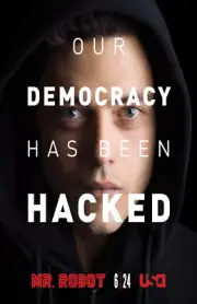 Same Day Shipping MR. ROBOT Democracy Has Been Hacked Borderless 11x17 Poster