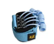 Finger Gripper Strength Trainer Hand Yoga Resistance Band Finger Flexion And Extension Training Device Finger Force Grip Device - Blue