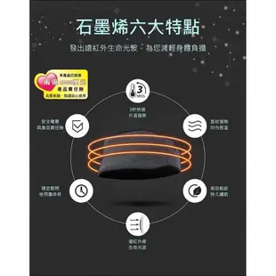 【海夫健康生活館】人因康元 石墨烯 遠紅外線 腰腹溫熱帶+新負離子 能量創意水壺 冬季暖心組(TT7302+GT550)