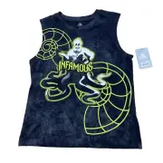 DISNEY INFAMOUS Tank Top Womens XS Graphic NoSleeve Tee Little Mermaid New $30