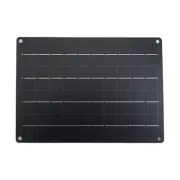 Rugged Design 10W Monocrystalline Solar Panel Perfect for Camping Trips