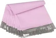 uxcell 10.5x7.5 Inch Poly Mailers, 100 Pcs Shipping Bags for Clothing with Self-Adhesive Seal Mailing Bags for Business Shipping Waterproof Envelopes Packing, Light Purple