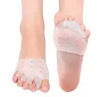 Gel Toe Separators & Bunion Corrector With Metatarsal Pads Forefoot Cushion ECM