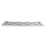 Chrome Bathroom Shower Shelf Rack Wall Mounted Storage