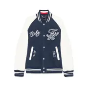 [Tommy Hilfiger] Tommy Hilfiger Patch-detail Jacket S BLUE