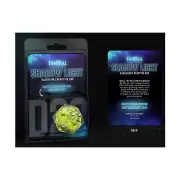 FanRoll Dice & Supplies d20 Shadow Light UV Reactive Elixir Liquid Core D New