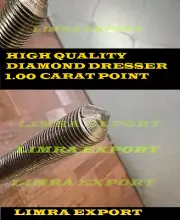 1.00 CRT Diamond Dresser 7/16" x 2-3/4" 20NF Thread Fits Kwik-Way Valve Refacers