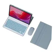 Keyboard Case for Lenovo Tab M11 2024 11 Inch TB330, Detachable Backlit Blue