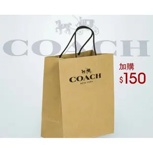 COACH斜背包皮革珠扣咖啡黑#現貨#全新100%正品全省專櫃可送修twemall