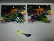 Leland Lures Slab Curly jigs 2 packs midnight flash