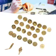 Number Wood Burning Tip Set DIY Engraving Tool Brass Welding Pyrography