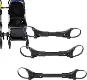 Stroller Coupling - Baby Stroller Link, Removable Cart Connector Strap | 3pcs Joint Premium Double Stroller Connector, Secure Infant Cart Straps, Adjustable Linking Hook Safety for Outdoor Use