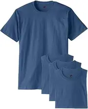 Hanes Men's T-Shirt Pack, Essential-T Cotton T-Shirt 4-Pack, Hanes-Our Best Short Sleeve Tee, Super Soft Cotton, Multipack