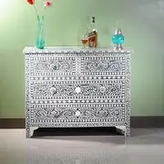 Heritage Bone Inlay Storage Chest