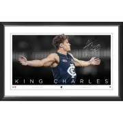 Carlton Blues - CHARLIE CURNOW 2023 COLEMAN MEDAL SIGNED ICON SERIES