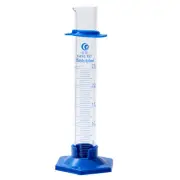 25ml 3.3 Borosilicate Glass Graduated Cylinder, Plastic Base Measuring Cylinder