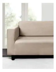 [Sherwood Home] 3 Seater Premium Faux Suede Couch Sofa Cover in Cream