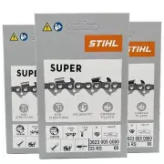 36RS 60 DL 3 pcs x STIHL 3/8″ 1.6 mm Chain for 16"/40 cm bar OEM 3621 005 0060